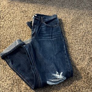 KanCan Dark Blue Boyfriend Jeans